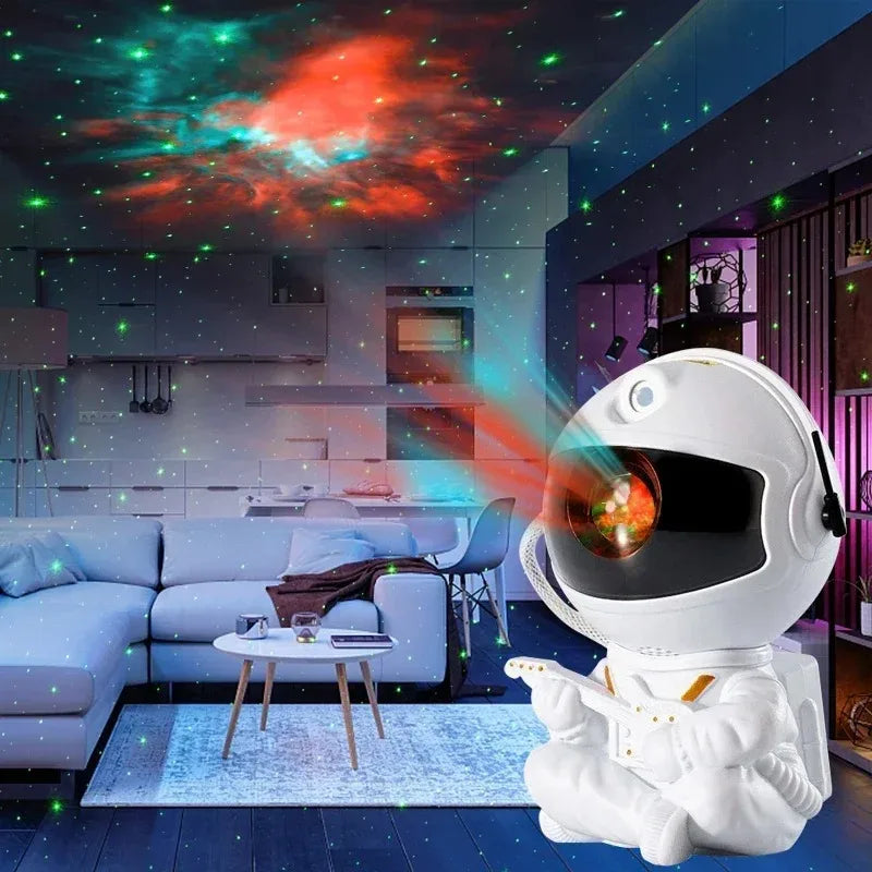 Astronauta Projetor Led Decorativo