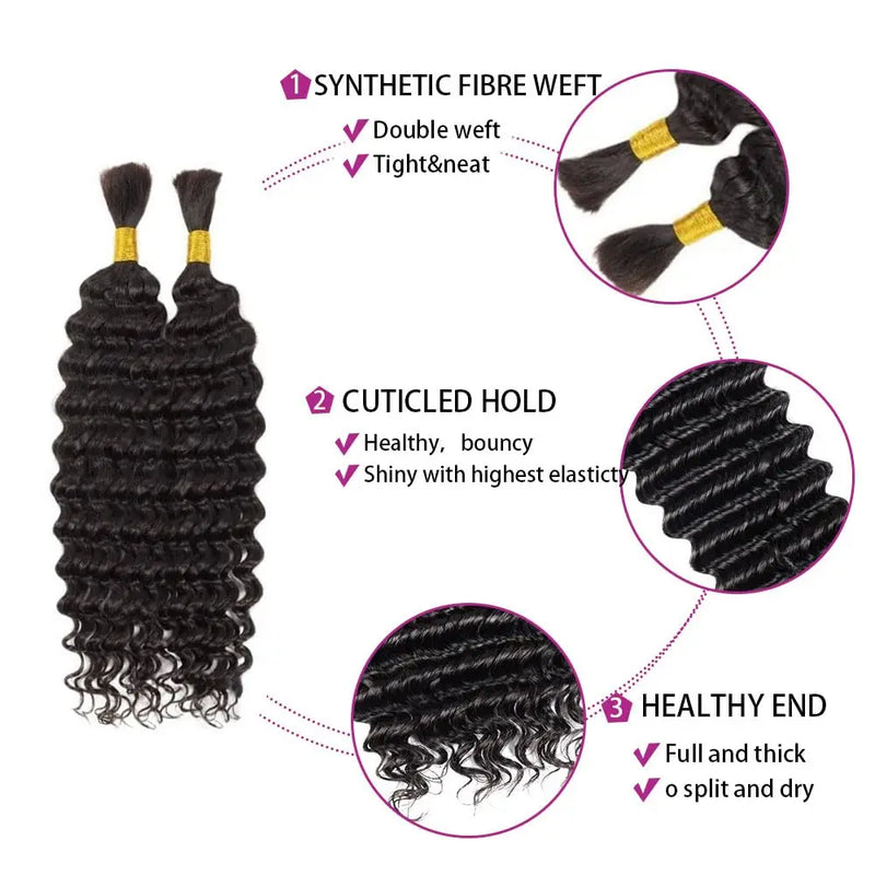 Cabelo Deep Wave para Tranças