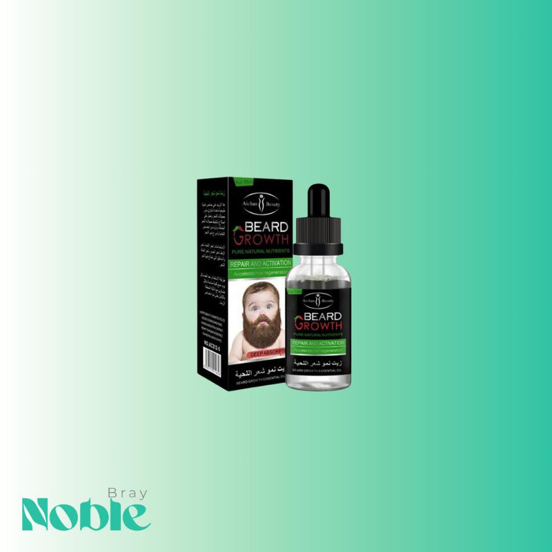 Óleo de Barba Crescimento Orgânico Natural